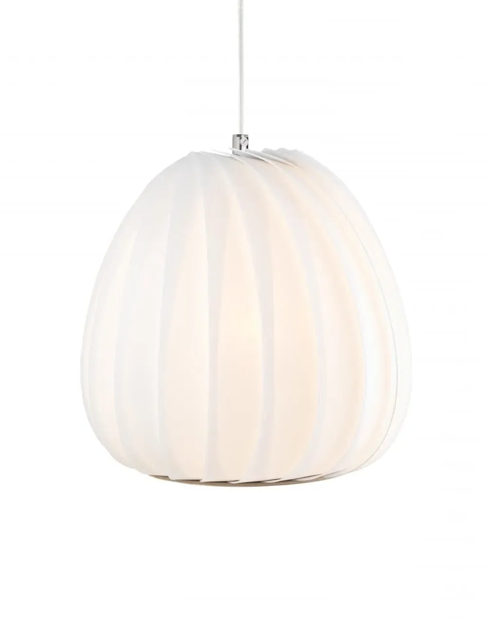 Medium Pendant Light - White, Plastic