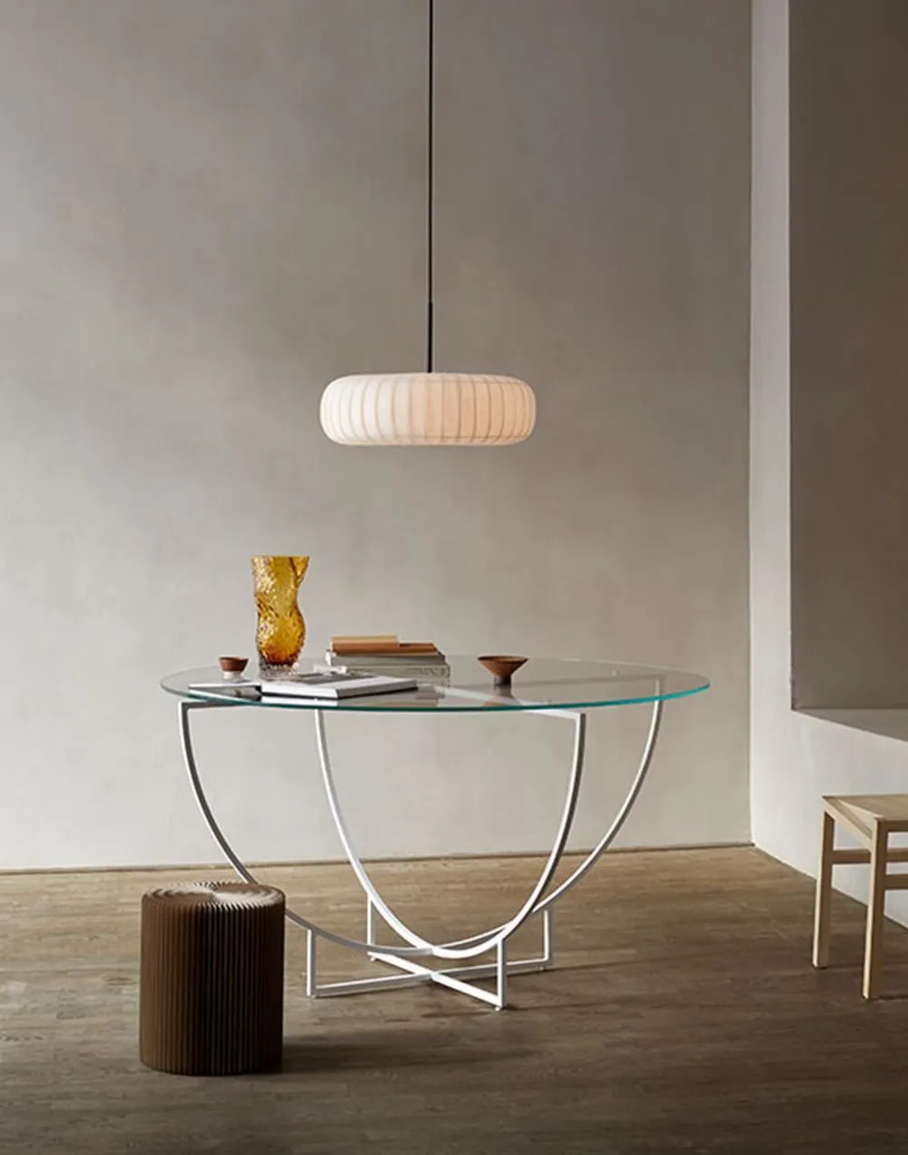 TR36 Large Pendant Light - White, Polycarbonate