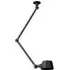 Bolt Double Arm Ceiling Lamp Side Fit - Smokey Black