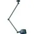 Bolt Double Arm Ceiling Lamp Side Fit - Thunder Blue