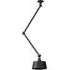Bolt Double Arm Ceiling Lamp Under Fit - Smokey Black