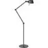 Bolt Double Arm Floor Lamp - Midnight Grey