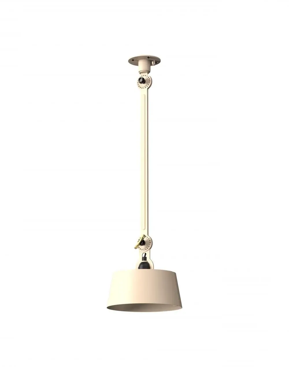 Bolt Single Arm Ceiling Lamp Side Fit - Flux Green