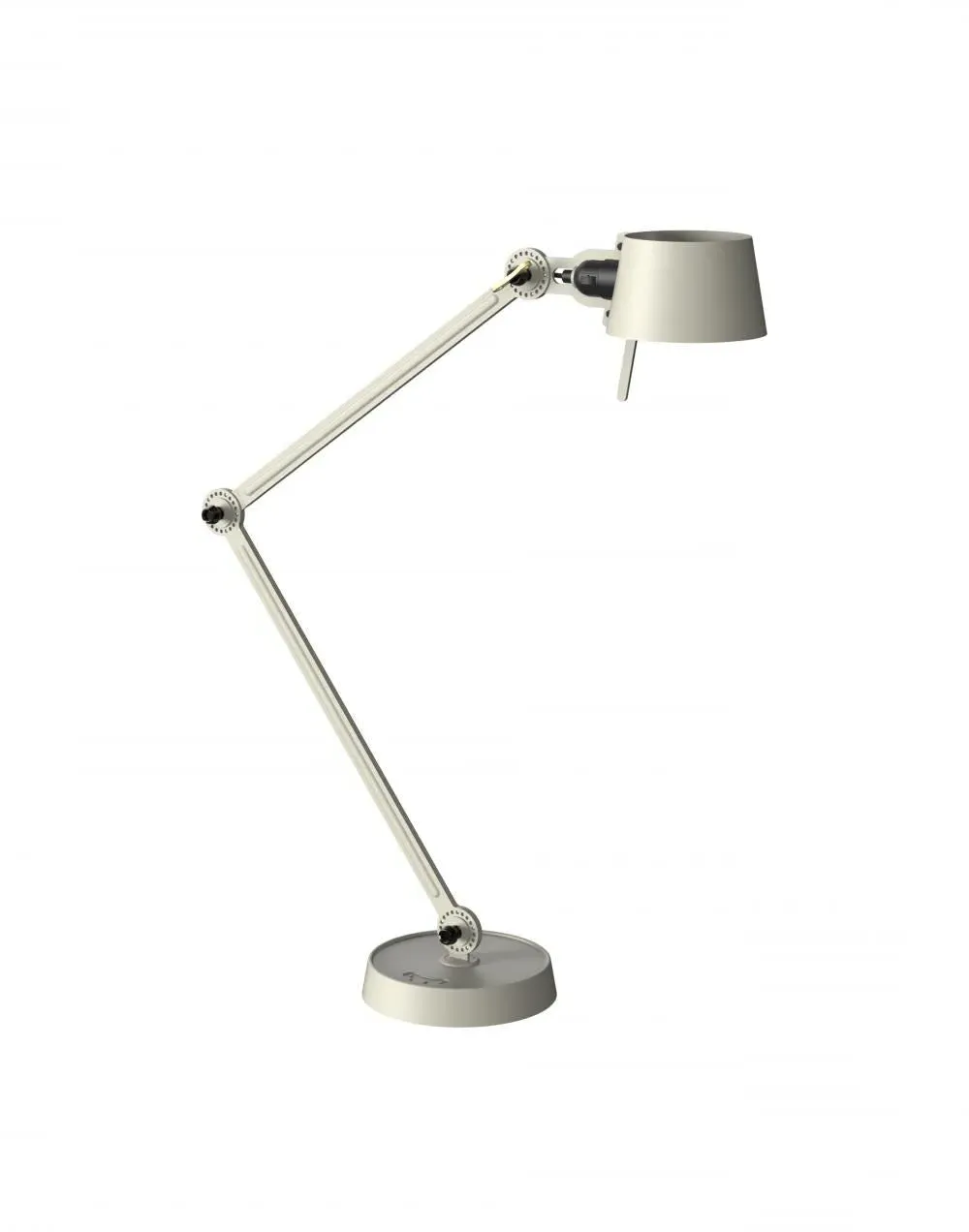 Double Arm Desk Lamp - Smokey Black, Metal