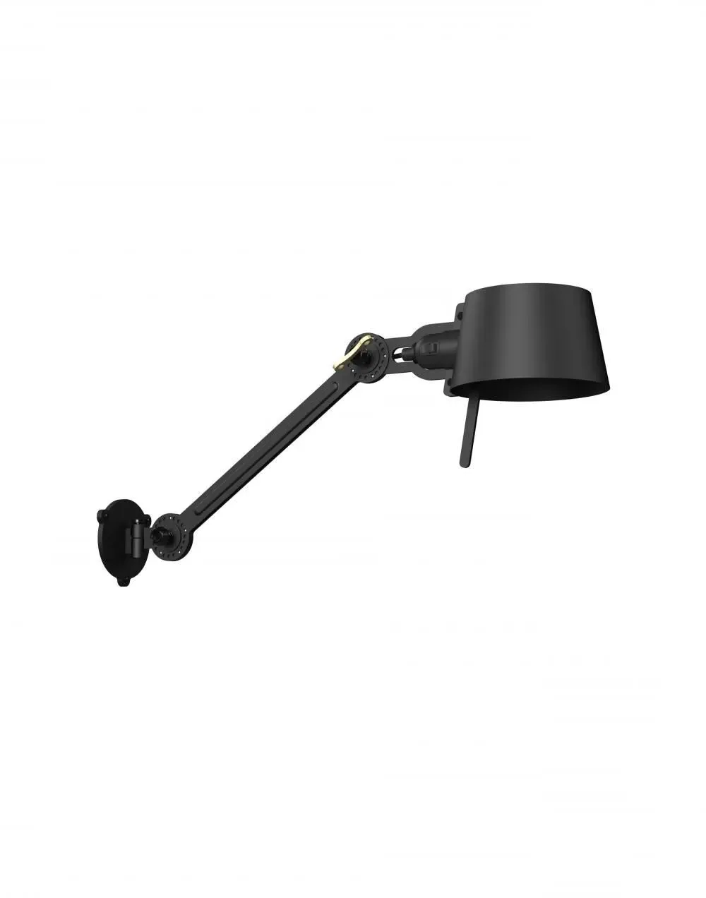 Side Fit Bed Lamp with Handle - Smokey Black