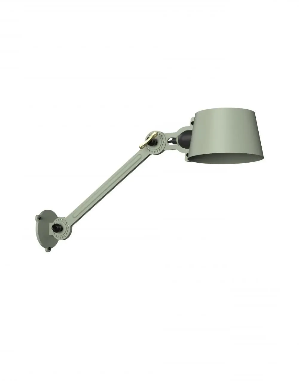 Side Fit Wall Lamp - Green, Metal