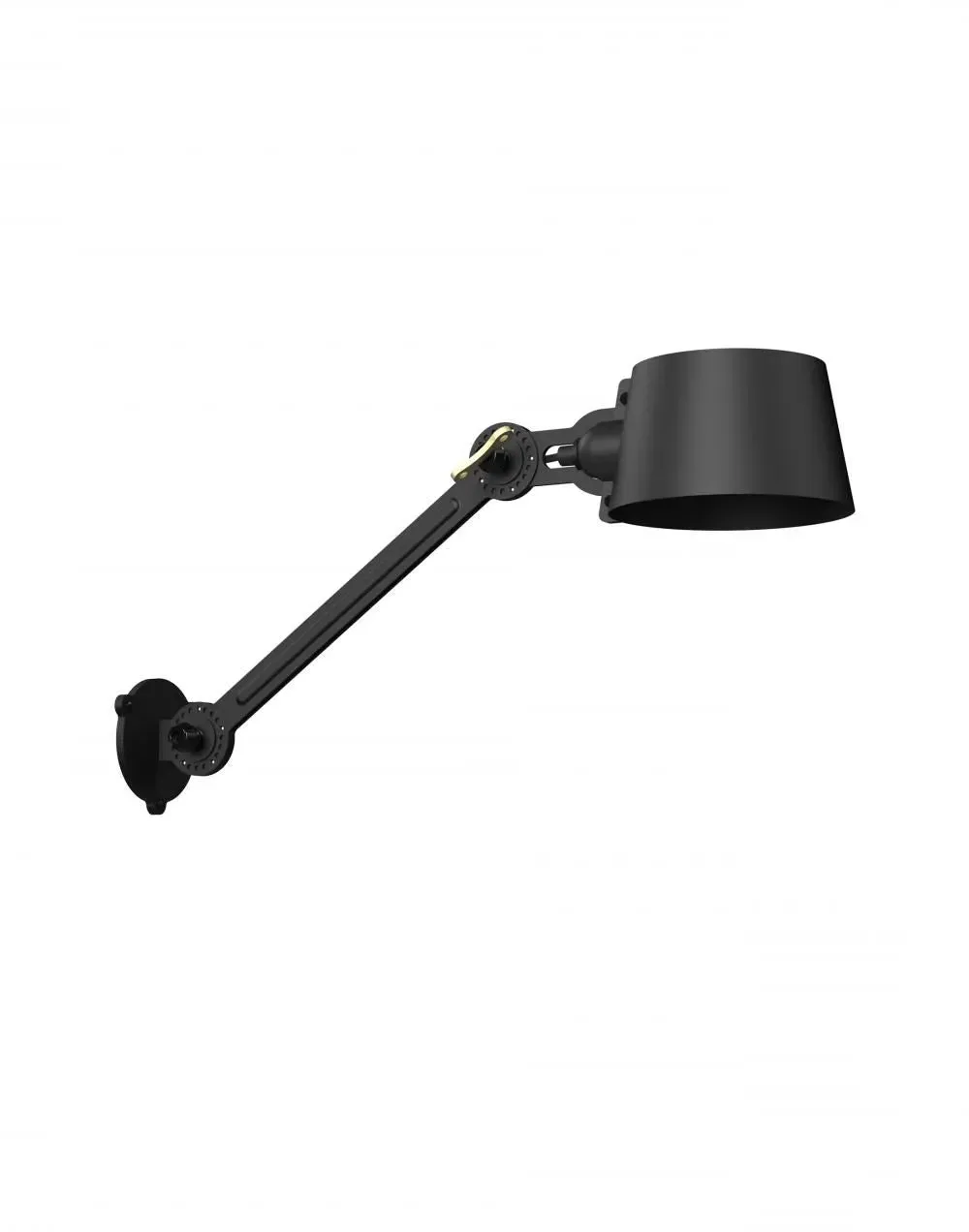 Side Fit Wall Lamp with Cable - Smokey Black