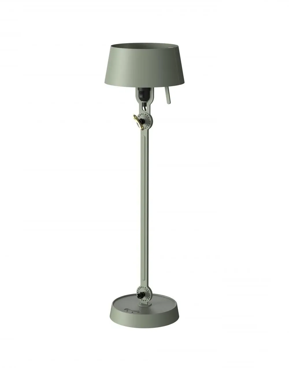 Standard Table Lamp with Wingnut - Black, Brass
