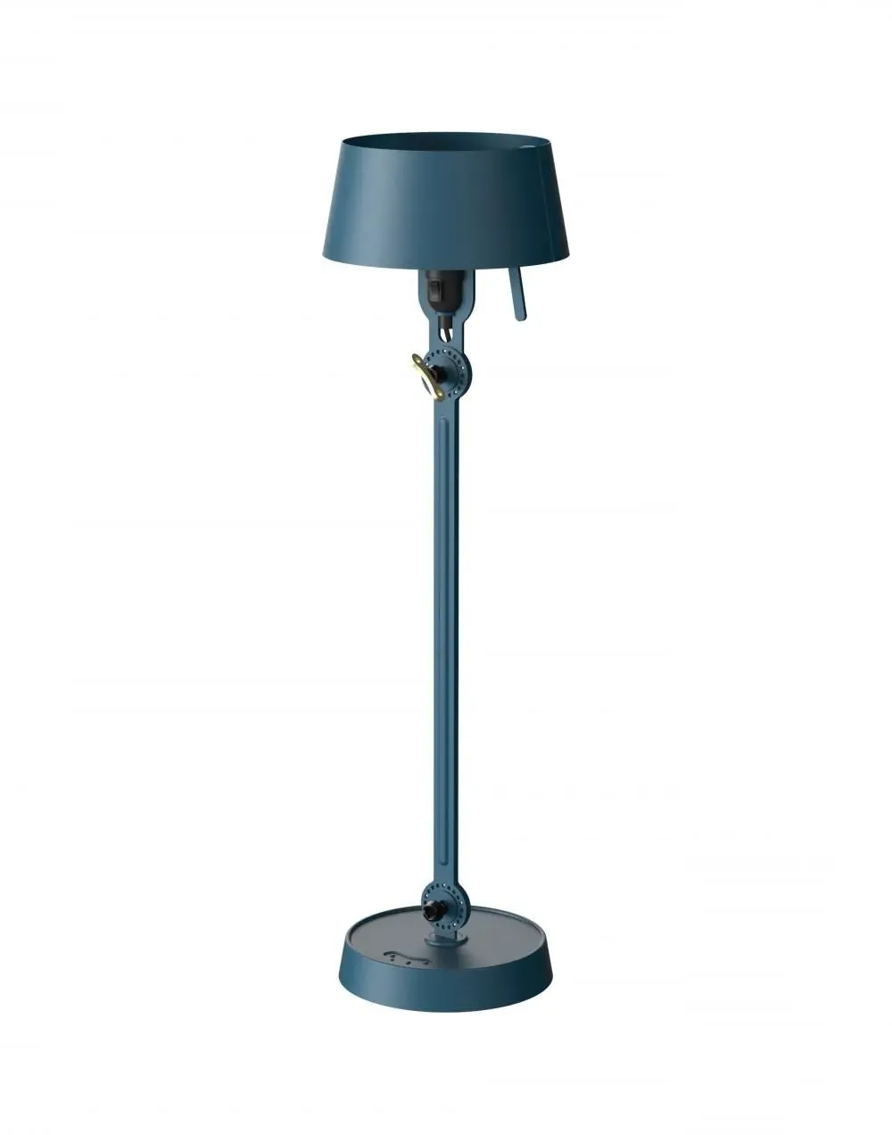 Standard Table Lamp with Wingnut - Green, Brass