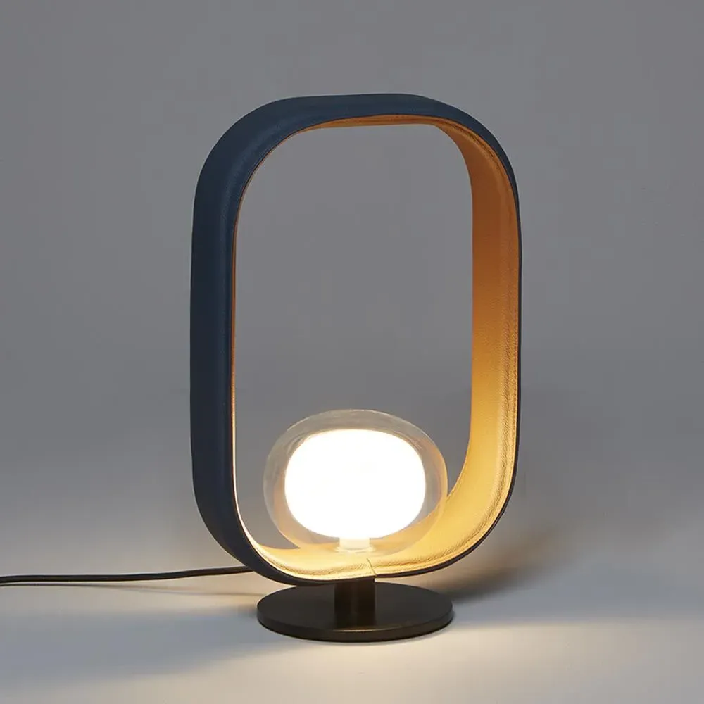 Filipa Table Lamp with Dimmer - Sand Black, Sand Grey