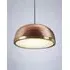 Large Pendant Light with Ring Frame - Sand Grey