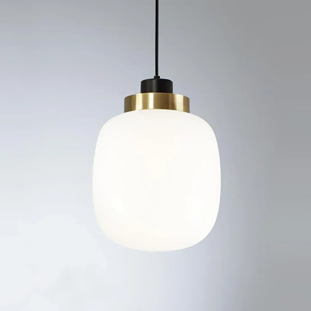 Legier Small Suspension Pendant Light - Sand Black, Glass