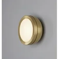 Medium Wall Ceiling Lamp - Brushed Brass, Metal