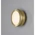 Medium Wall Ceiling Lamp - Brushed Brass, Metal