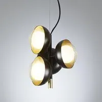 Small Chandelier 4-Light - Black, Metal