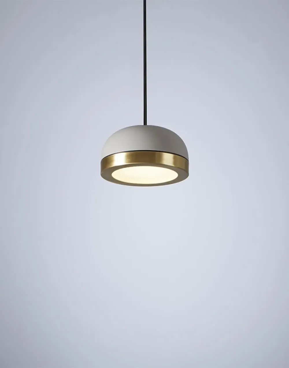 Small Pendant Light - Black, Metal