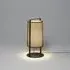 Table Lamp with Dimmer - Beige, Metal