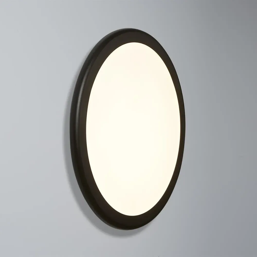 Wall Ceiling Light with Diffuser - Black, Metal image
