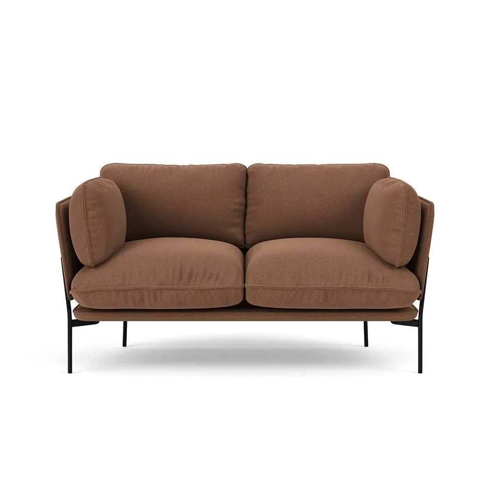 2-Seater Cloud Sofa - Black, Re-Wool