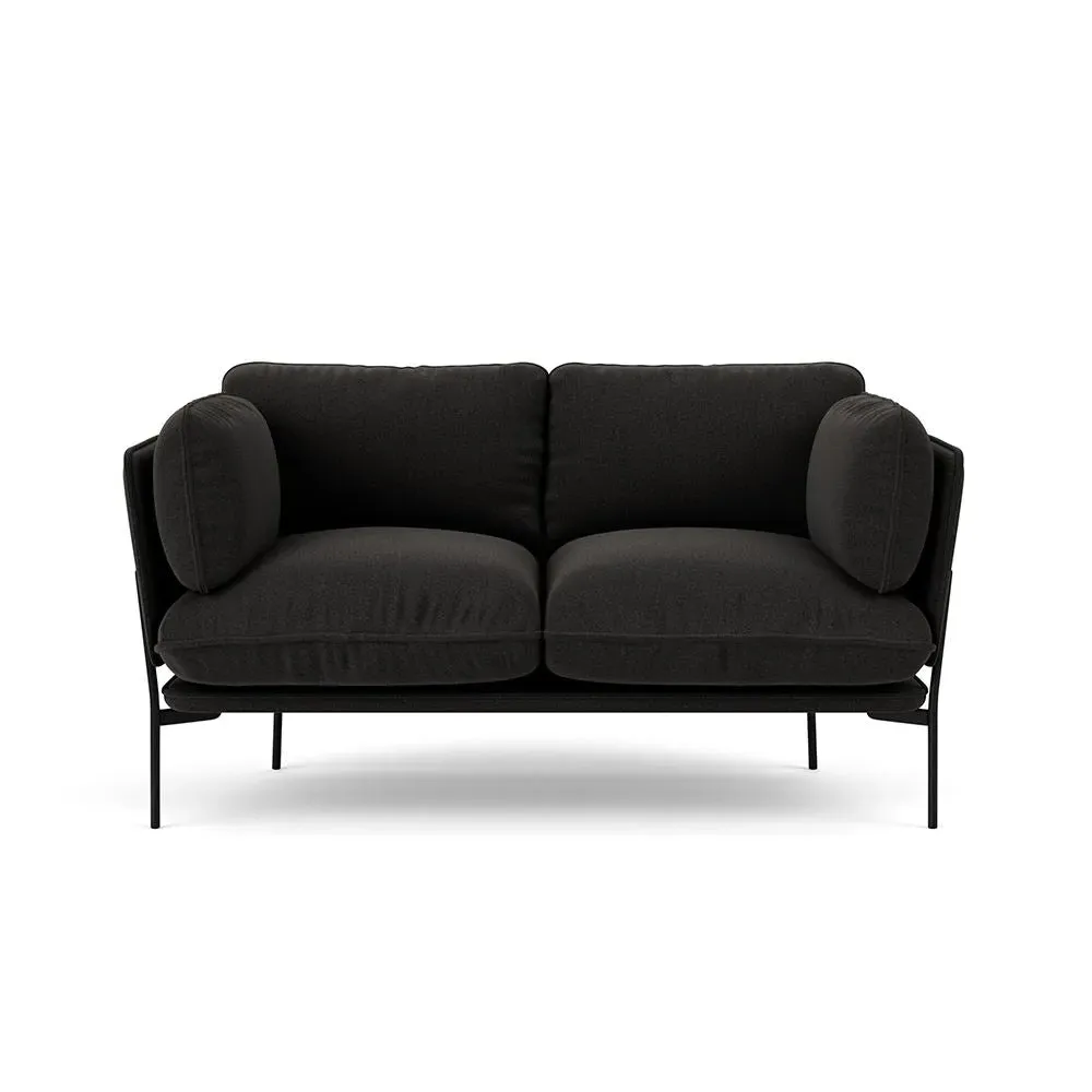 2-Seater Cloud Sofa - Black, Re-Wool