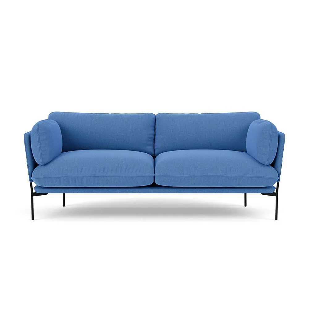 2-Seater Cloud Sofa with Chrome Base - Re-Wool