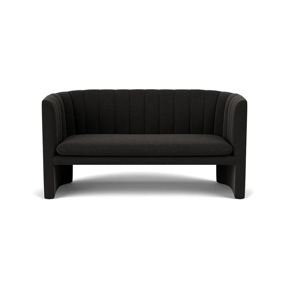 2-Seater Loafer Sofa with Quilting - Re-Wool