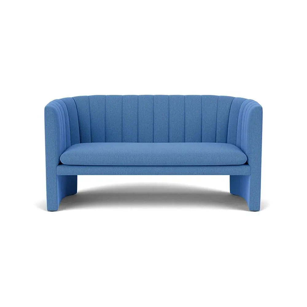 2-Seater Loafer Sofa with Quilting - Re-Wool