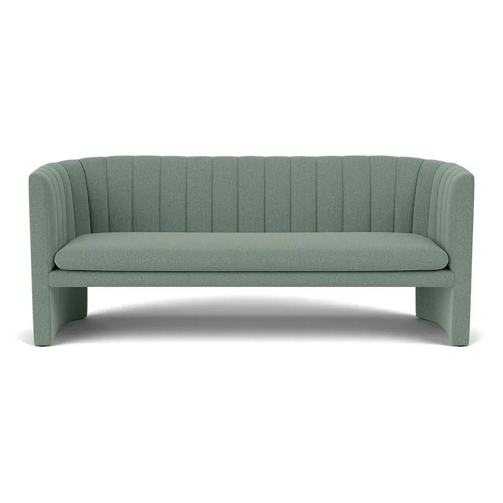 2-Seater Loafer Sofa with Quilting - Re-Wool