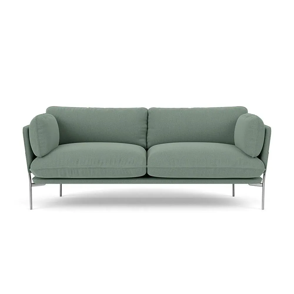 3-Seater Cloud Sofa with Chrome Base - Re-Wool