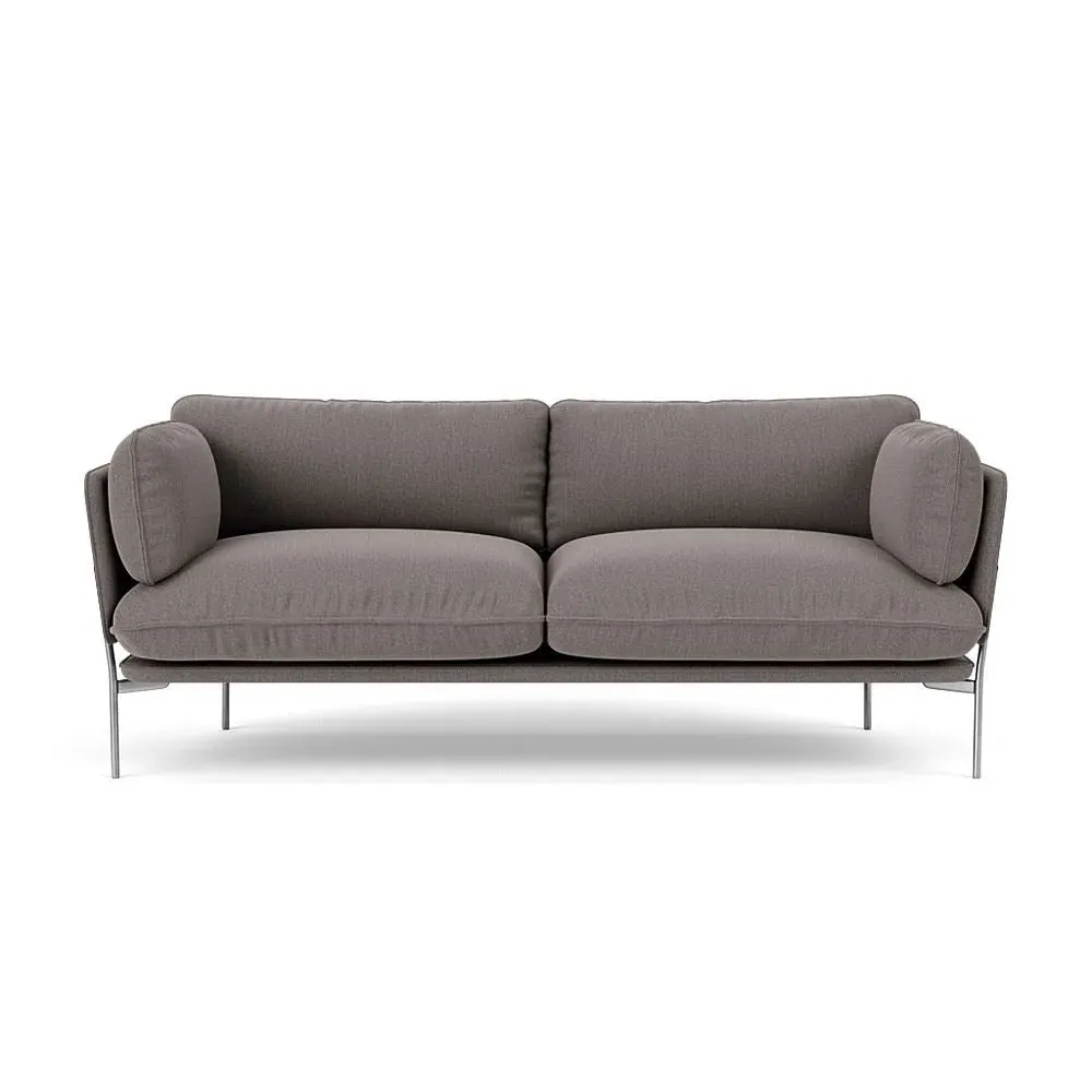 3-Seater Cloud Sofa with Chrome Base - Re-Wool