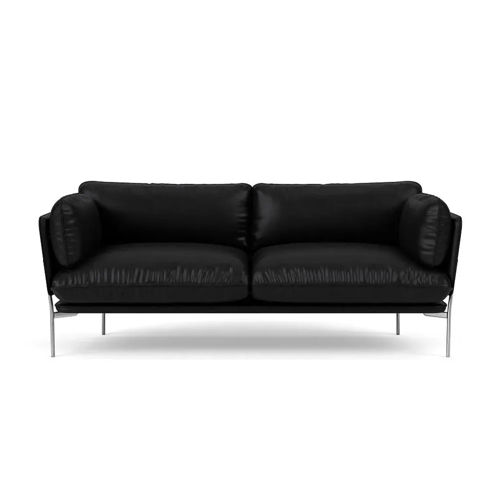 3-Seater Cloud Sofa with Chrome Base - Silk