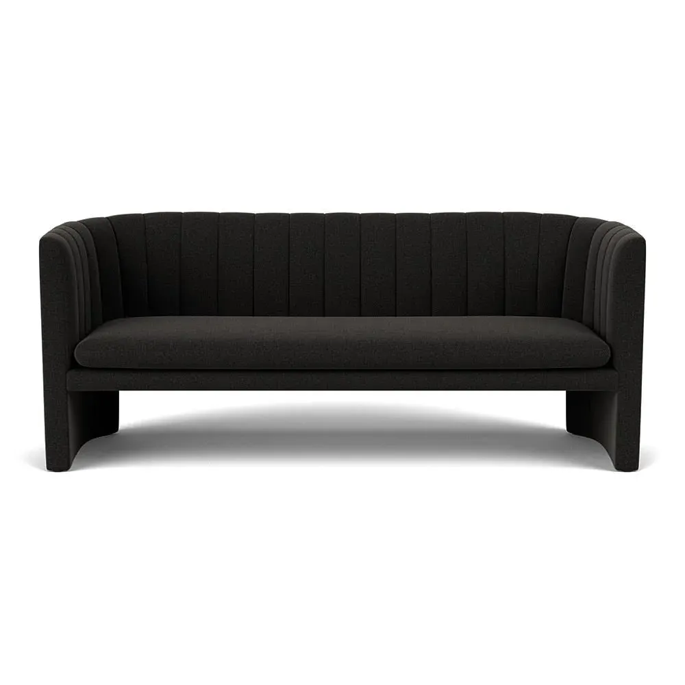 3-Seater Loafer Sofa with Quilting - Re-Wool