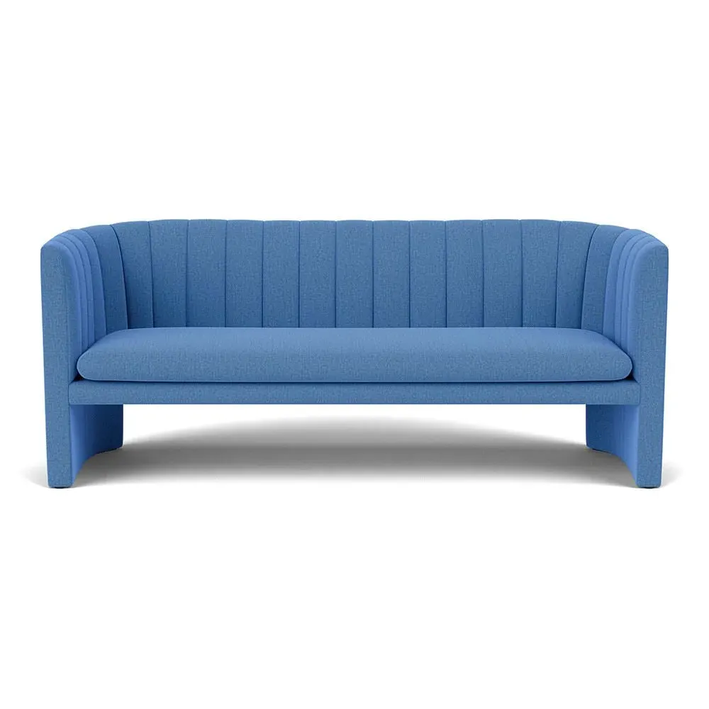 3-Seater Loafer Sofa with Quilting - Re-Wool