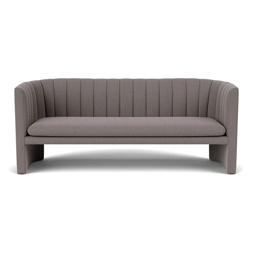 3-Seater Loafer Sofa with Quilting - Re-Wool