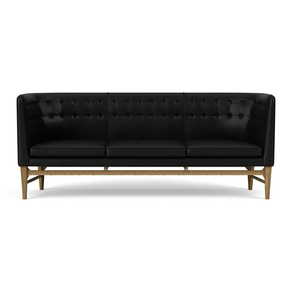 AJ5 Mayor 3-Seater Sofa - Silk, Oak