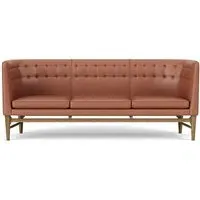 AJ5 Mayor 3-Seater Sofa - Silk, Oak