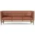 AJ5 Mayor 3-Seater Sofa - Silk, Oak