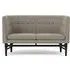 AJ6 Mayor 2-Seater Sofa - Re-Wool, Black Lacquered Oak