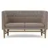 AJ6 Mayor 2-Seater Sofa - Re-Wool, Smoked Oiled Oak