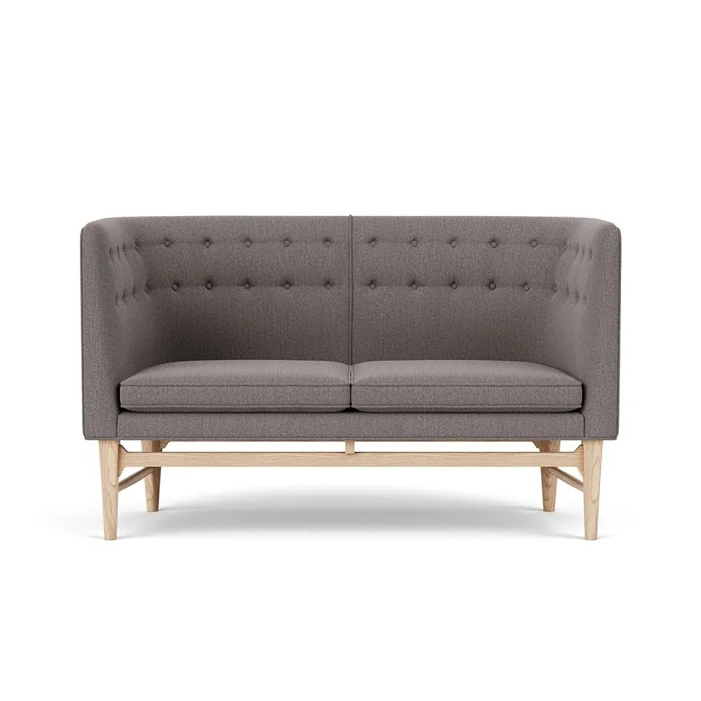 AJ6 Mayor 2-Seater Sofa - Silk, Oiled Oak