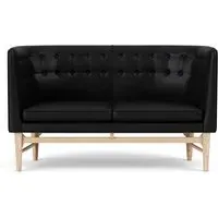 AJ6 Mayor 2-Seater Sofa - Silk, Oiled Oak