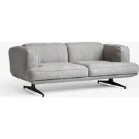 AV22 Inland 2-Seater Sofa - Hallingdal 130, Warm Black