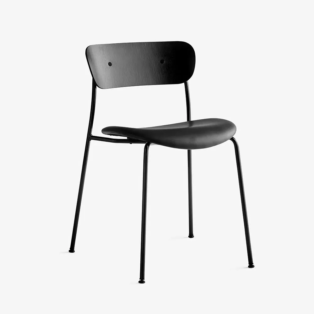 AV3 Pavilion Dining Chair with Upholstered Seat - Oak