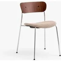 AV3 Pavilion Dining Chair with Upholstered Seat - Oak