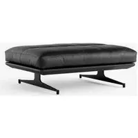 AV32 Inland Pouf - Black, Leather