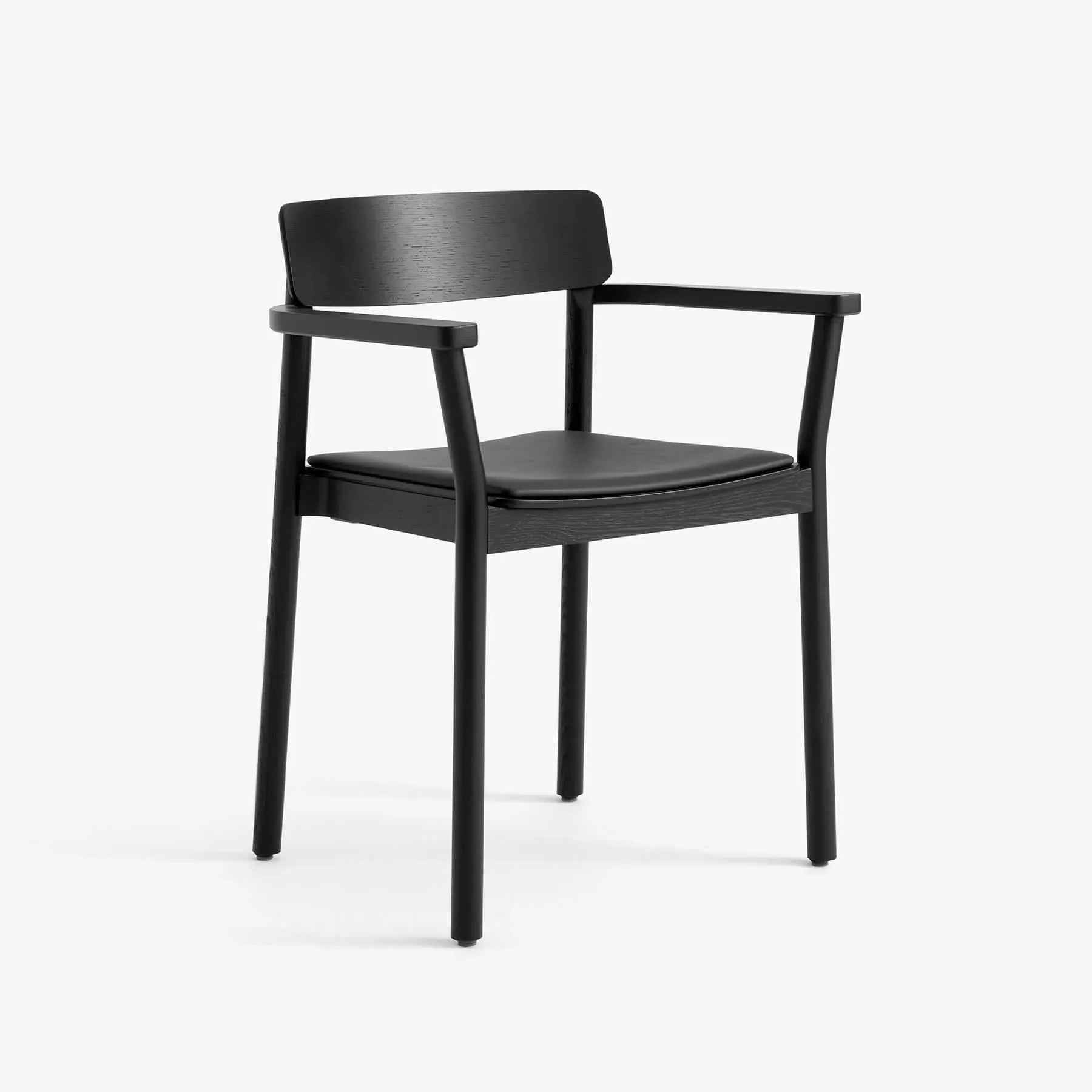 Betty Armchair - Black, Leather