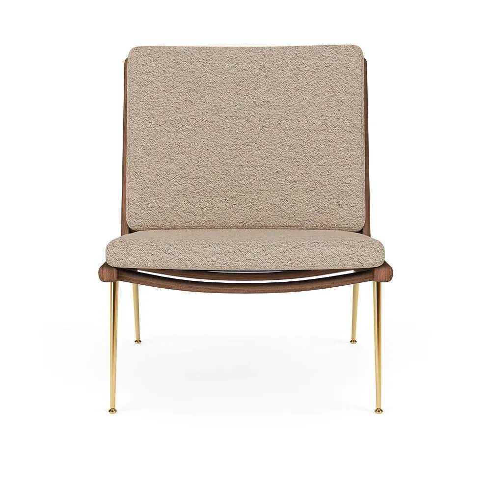 Boomerang Lounge Chair - Karakorum 001, Walnut image