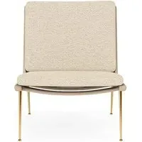 Boomerang Lounge Chair - Karakorum, Oak