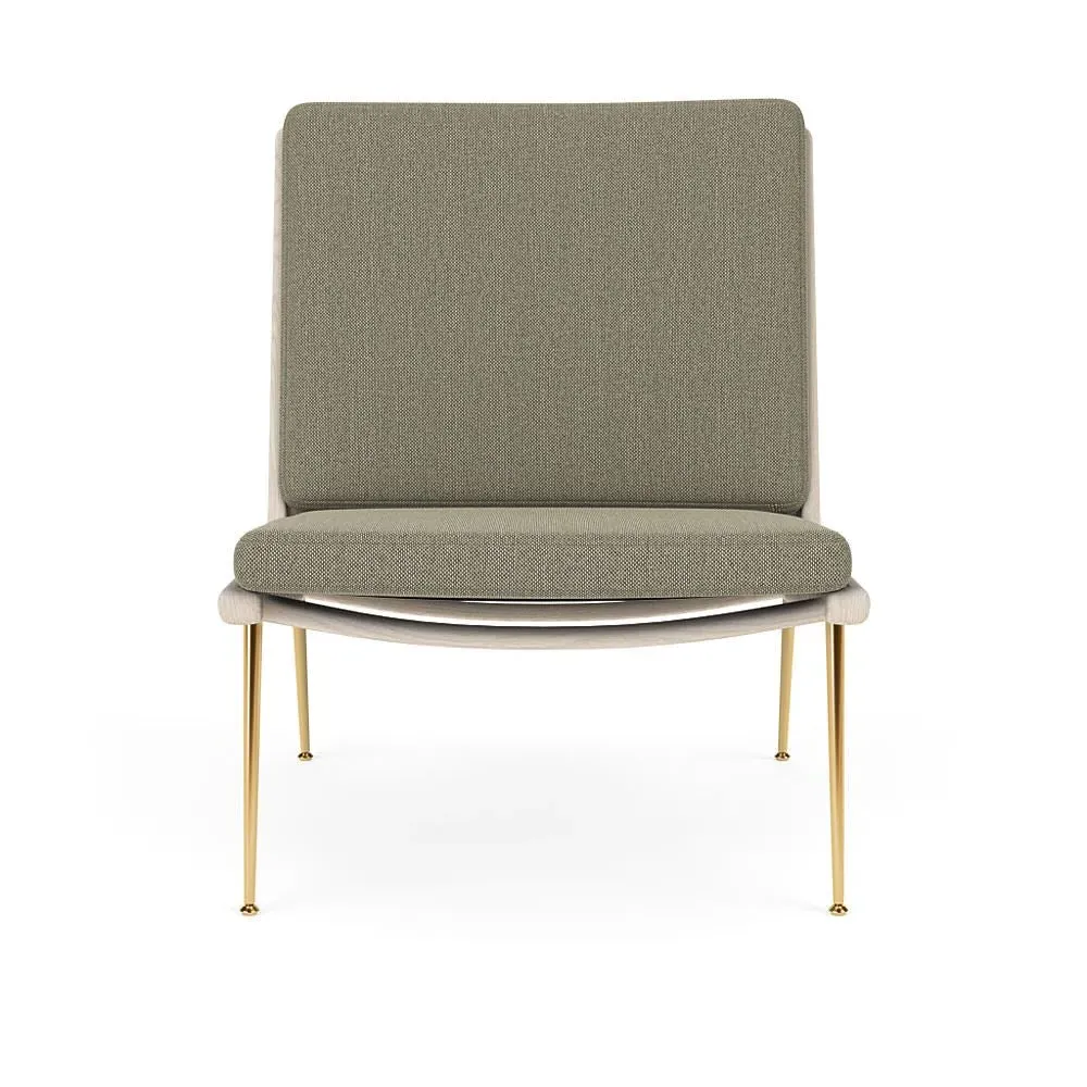 Boomerang Lounge Chair - Re-Wool, Oak