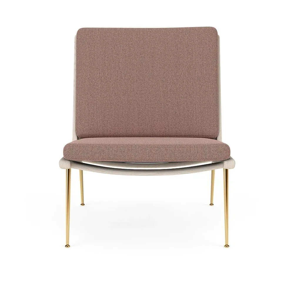 Boomerang Lounge Chair - Re-Wool, Oak